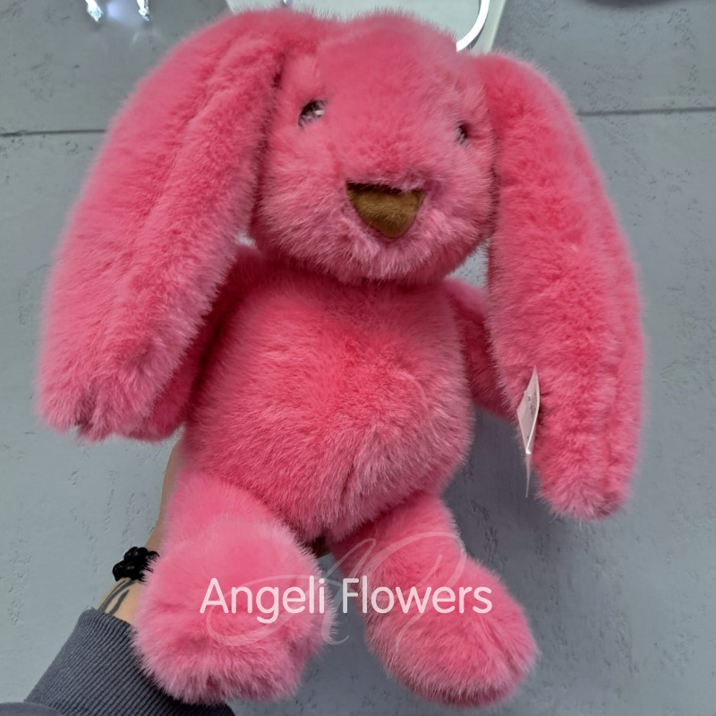 Зайка Розовый 40 см