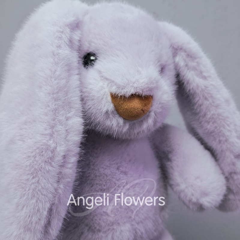 Зайка Сиреневый 60 см 1