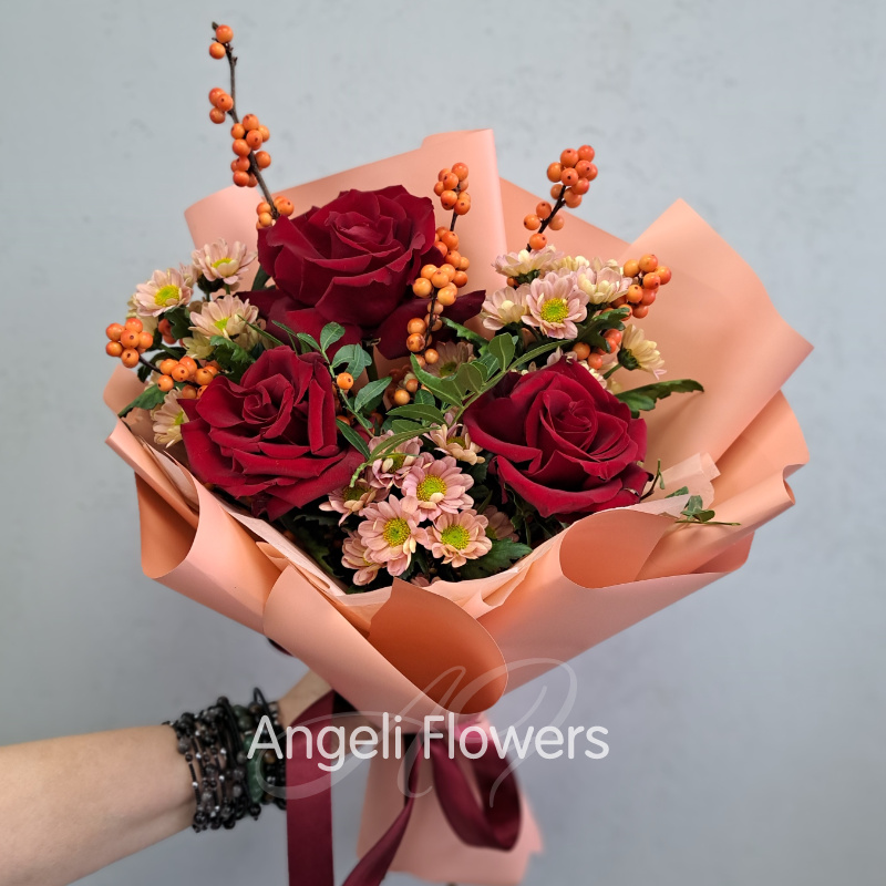 Букет с Илексом