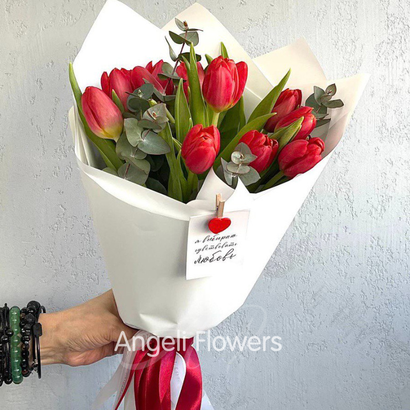 Тюльпаны сердечка