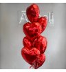 Шар Фольгированый Сердце Красное 3