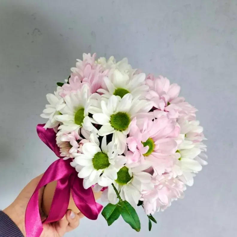 Стаканчики с хризантемой 1